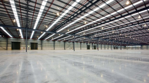 Melbourne's industrial vacancy rate has risen to 5.5 per cent.