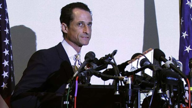 Resigned ... Anthony Weiner.