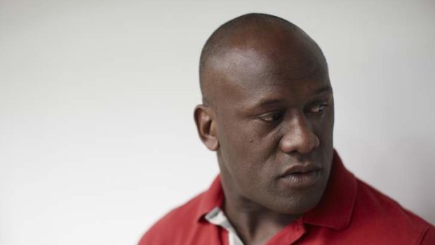 Don't look back in anger  … Former rugby league star Wendell Sailor.