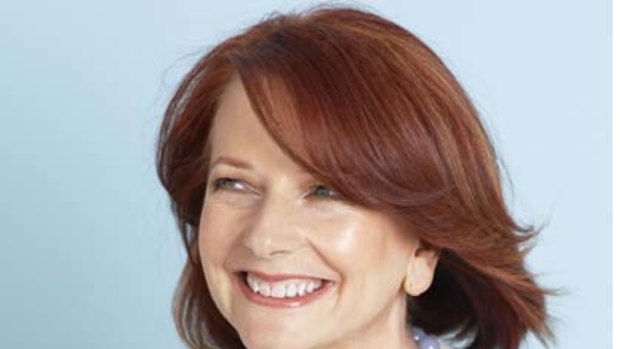 Julia Gillard in the photo spread...with necklace.