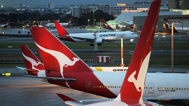 The grounding of Tiger Airways has forced a re-think of strike action at Qantas.