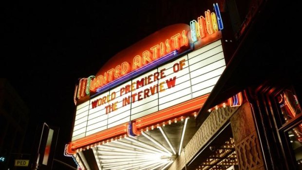 Sony cancelled the release of Seth Rogen and James Franco's film <em>The Interview</em> over hacker threats.