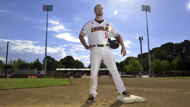 Canberra Cavalry's Jon Berti has smashed the ABL record for stolen bases this season.