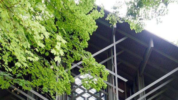 Thorncrown Chapel in Eureka Springs, Arkansas.