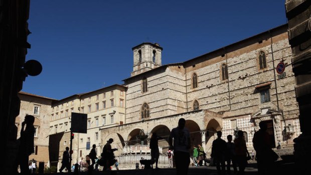 Perugia locals fears the Amanda Knox murder trial has left the city with a reputation for drugs, orgies and drunken students.