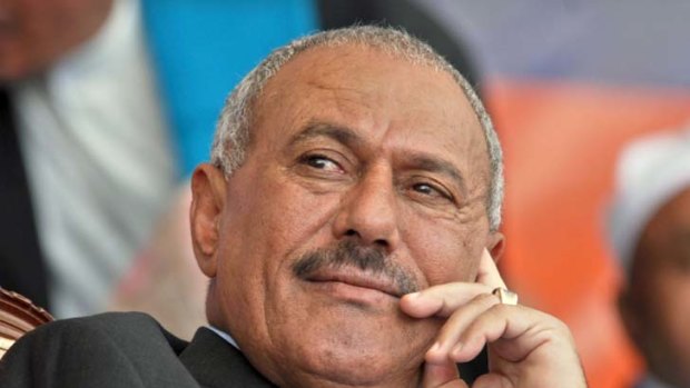 "Ignorant and bloodthirsty" ... Yemeni president Ali Abdullah Saleh has been verbally attacked.