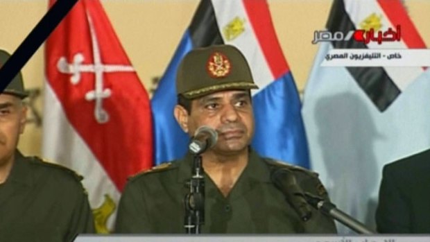 Egypt's leader Abdel Fattah al-Sisi 