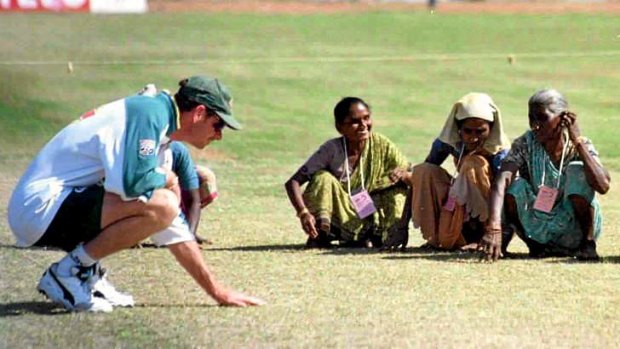 This'll do: Cricket Australia is importing Indian soil in a bid to improve Australia's spin prospects.