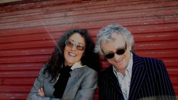 Grace Knight and Bernie Lynch from the Eurogliders. 