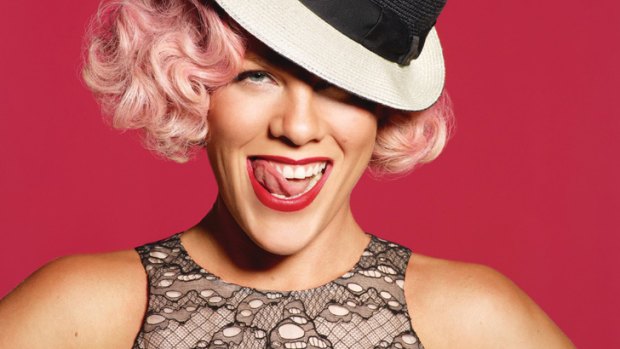 A degree of substance ... Pink aims to be more than a face in the pop-rock crowd.