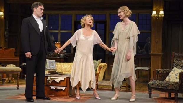 Felicity Kendal plays the over-dramatic former West End actress Judith Bliss in Noel Coward's "Hay Fever", her first time onstage in Australia.