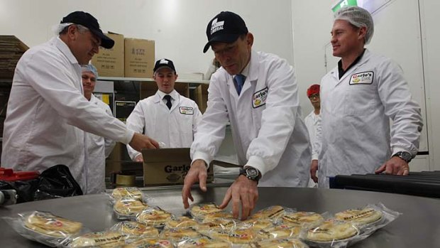 All types of pie providing it's not humble: Tony Abbott.