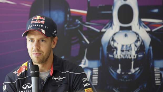 "I don't think it was meant as an insult:" Vettel.