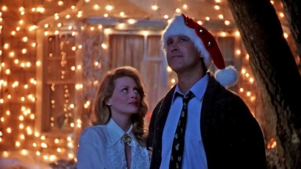 Classic: Chevy Chase and Beverly D'Angelo in <i>National Lampoon's Christmas Vacation</i>.