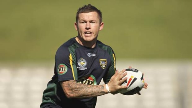 Road to redemption complete . . . Todd Carney will make his Test debut tomorrow night.