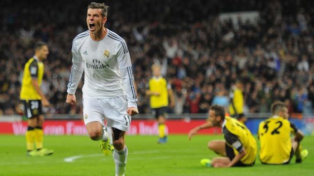 Gareth Bale of Real Madrid.