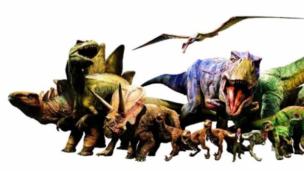The dinosaurs will be roaming the Perth Arena from 17th to 19th April 2015.