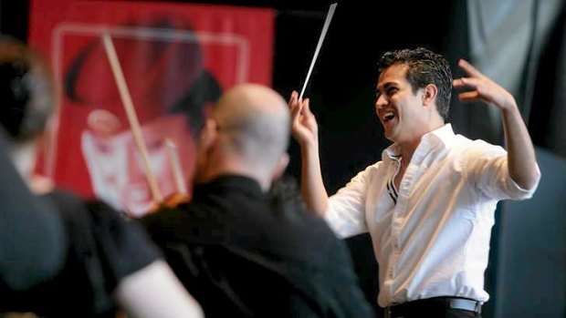 Firebrand: MSO's new principal guest conductor, Diego Matheuz.