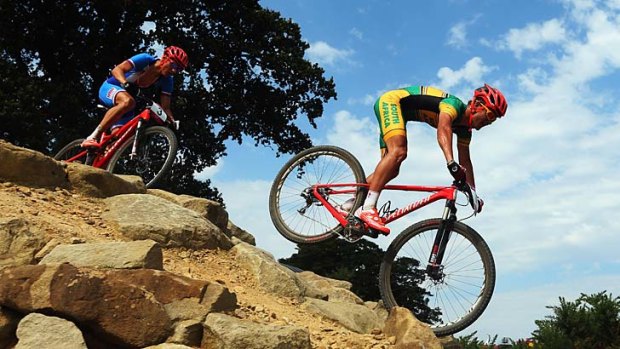 Burry Stander finished fifth at the London Olympics in August.