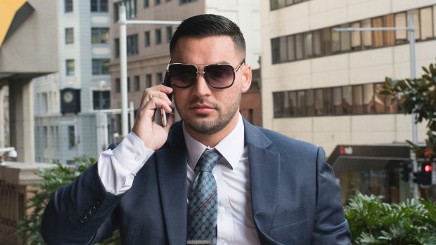Salim Mehajer is accused of stealing a driver's phone, throwing it out of the taxi and hitting him with an Eftpos machine in an altercation outside The Star casino.