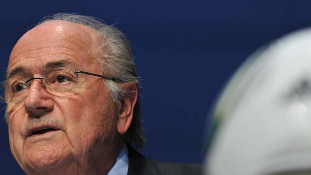 "We cannot afford to just wait and see what happens" ... FIFA president, Sepp Blatter.
