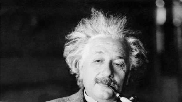 He was right ... physicist Albert Einstein.