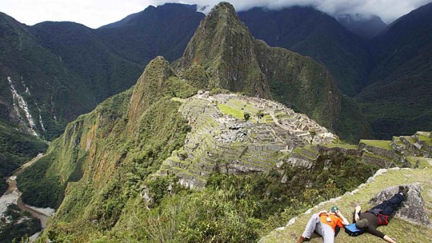 Machu Picchu offers breathtaking views ... but only because it's literally hard to breathe up there.