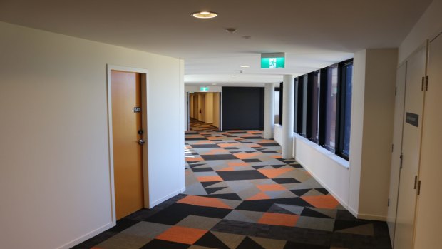 The University of Canberra opened the doors to UC Lodge, the new accommodation on its Bruce campus, on Wednesday.