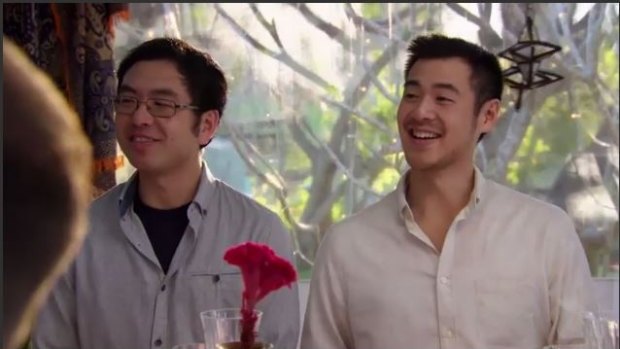 Smiling assassins: Albert and Dave Lau are harsh scorers on MKR.