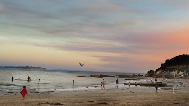 The beach at Point Lonsdale.