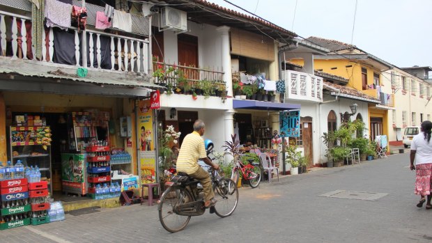 European settlement: Galle's 17th century streets are heavy with Dutch and British influence.