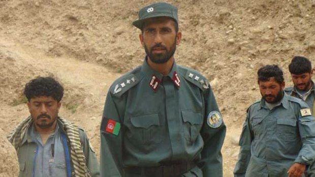 Afghan warlord Matiullah Khan.