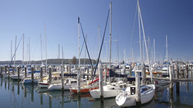 Water world: Boats in the marina at Batemans Bay, a popular destination for good-value family holidays.