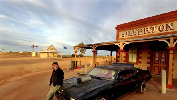 "it's time, but I'm going to miss it" . . . publican Chris Fraser is leaving Silverton Hotel to make way for new owner, and he's taking his replica <i>Mad Max</i> interceptor with him.