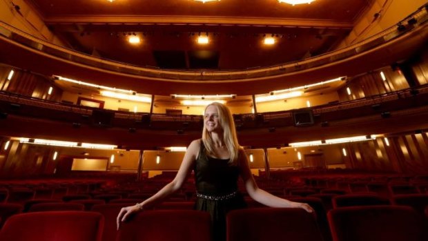 Excitement: Choreographer Katie Ditchburn at Her Majesty's Theatre – "I like feeling part of a production, part of a theatre family."