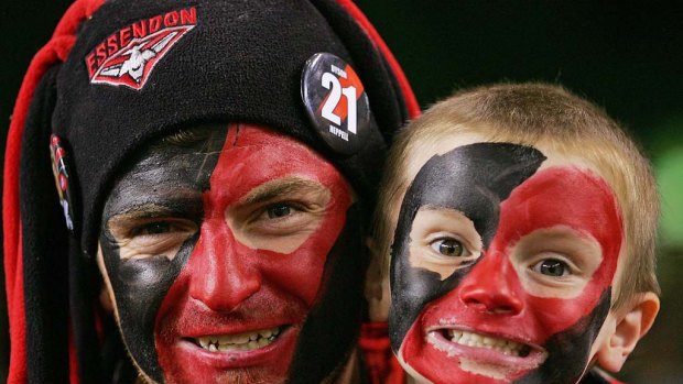 Bombers fans unleash their look.