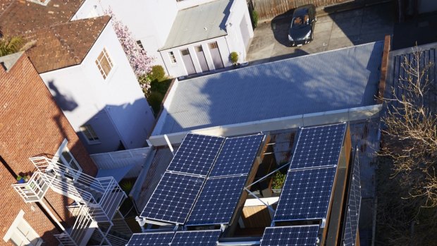 Greater efficiency: 5x4, a solar powered unit in East Melbourne, will soon add Enphase batteries to its array of technologies.