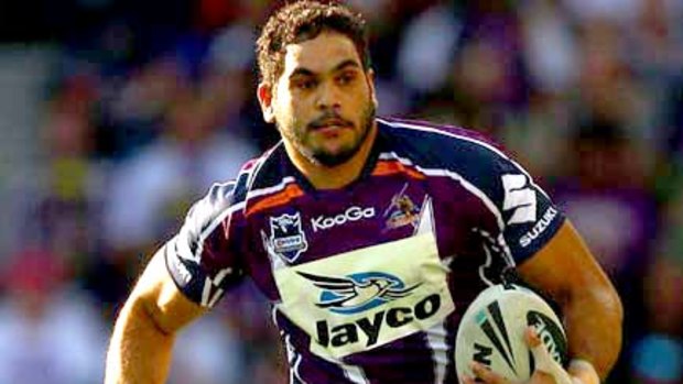 Star centre Greg Inglis is set to leave the Melbourne Storm.