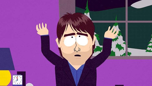 Tom Cruise in South Park, left out of the box set.