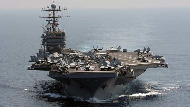 US military report recommends basing carrier strike group in Perth.