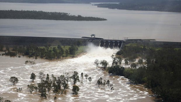 Wivenhoe Dam, west of Brisbane, is currently central to a class action launched in New South Wales.