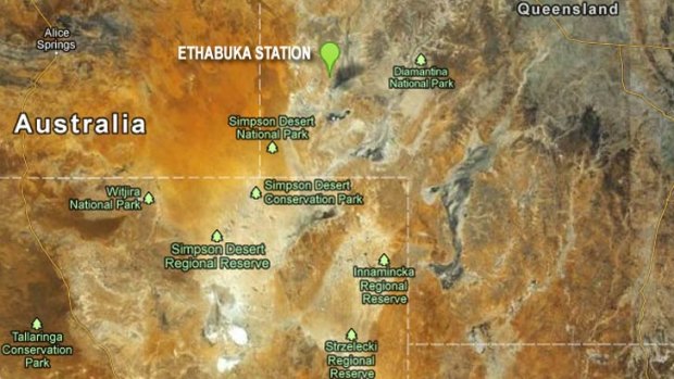 Ethabuka Station is in the heat-baked remote "corner country" of Queensland.