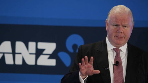 Reputation invested: ANZ chief executive Mike Smith.