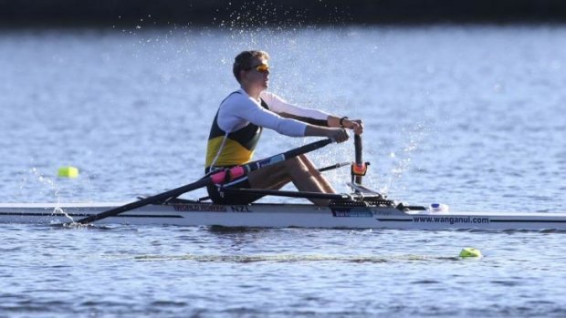 Canberra's Luke Letcher won the  national title in the doubles sculls and took silver in the single sculls at the Australian rowing championships in Sydney.