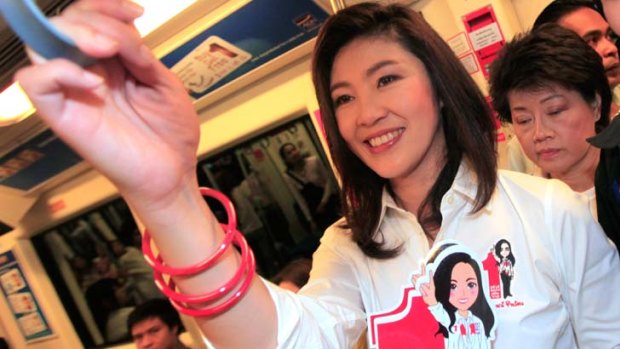 Big ambitions ... Yingluck Shinawatra.