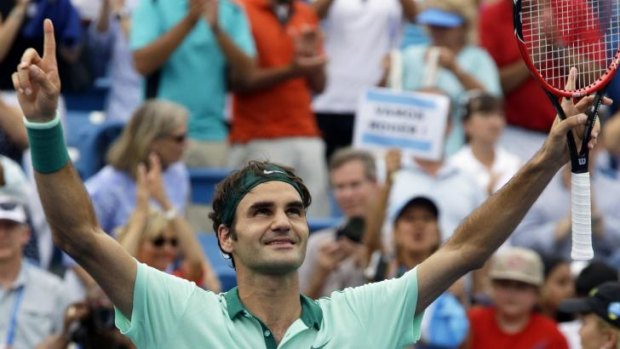 Roger Federer won his sixth title in Cincinnati.