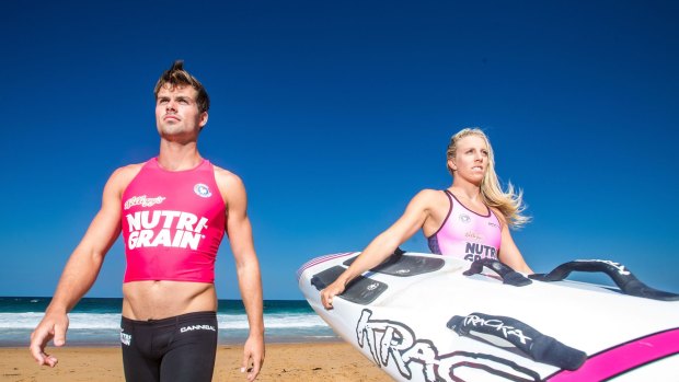 Sydneysiders Georgia Miller and Max Brooks are making their debut in the Nutri-Grain Ironwoman and Ironman series. 