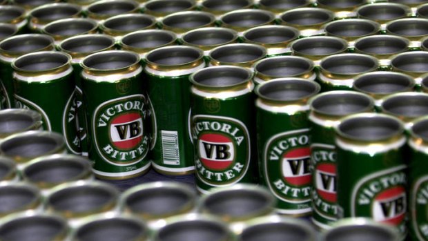 The Foster's portfolio of brands acquired by SABMiller last year includes Victoria Bitter.
