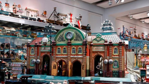 Step back in time ... The Jerni Collection of antique toy trains and stations.