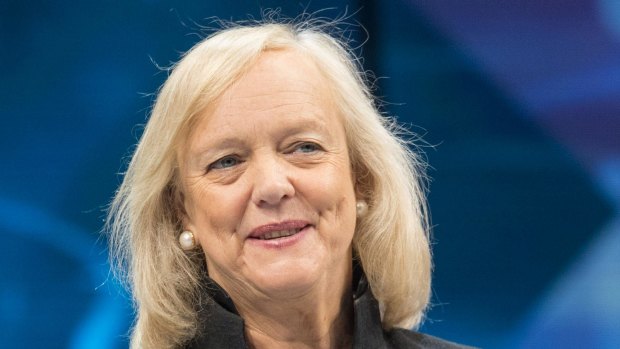Hewlett Packard chief Meg Whitman said "the board was too fractured to make progress on the issues that were important to me."